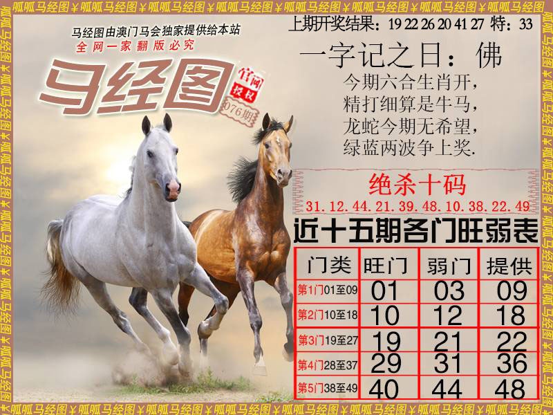 076期马经4[图]